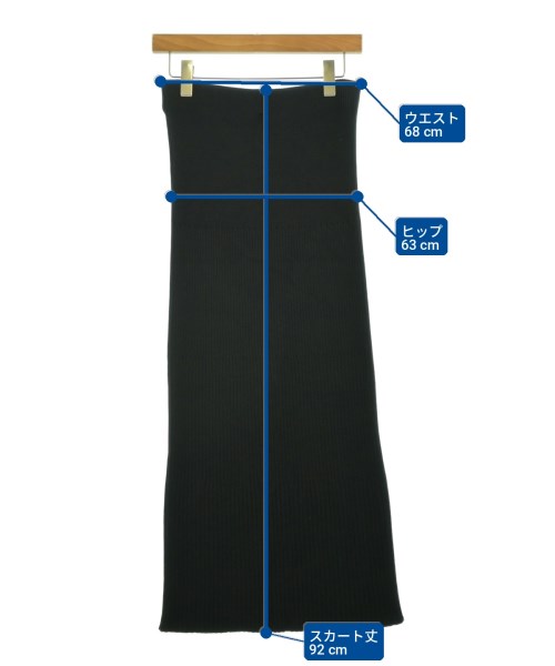 NOBLE（ノーブル）ロング・マキシ丈スカート 黒 サイズ:-(M位) レディース/2200715038017