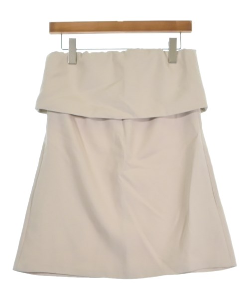 NOBLE(ノーブル)ひざ丈スカート ベージュ サイズ:38(M位)/2200631557074