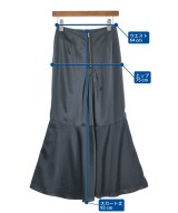 NOBLE（ノーブル）ロング・マキシ丈スカート 青 サイズ:36(S位) レディース/2200631557098