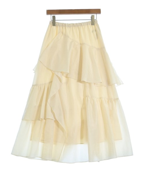 NOBLE(ノーブル)ロング・マキシ丈スカート 白 サイズ:-(XS位)/2200634950025