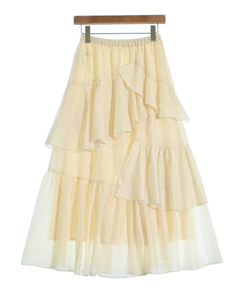 NOBLE（ノーブル）ロング・マキシ丈スカート 白 サイズ:-(XS位) レディース/2200634950025