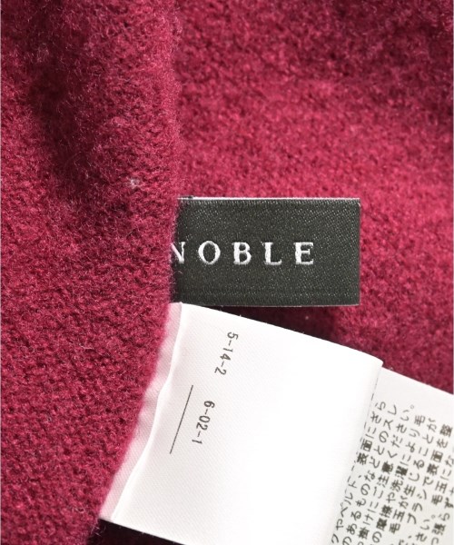 NOBLE（ノーブル）ニット・セーター ピンク サイズ:F レディース/2200641817021