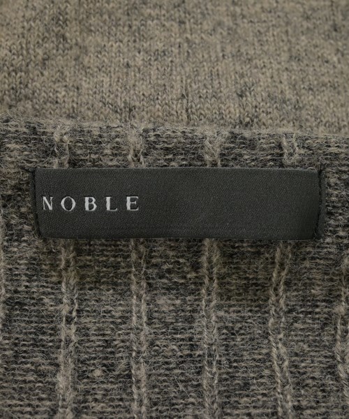 NOBLE（ノーブル）ニット・セーター 茶 サイズ:F レディース/2200639084039