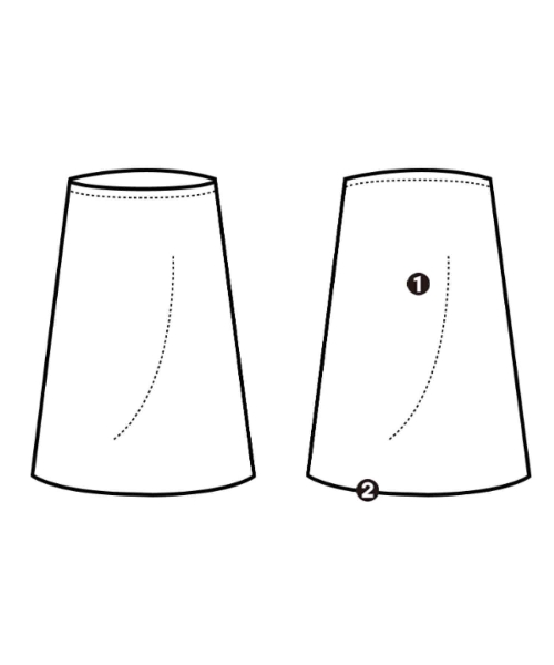 NOBLE（ノーブル）ロング・マキシ丈スカート 白 サイズ:36(S位) レディース/2200647825013