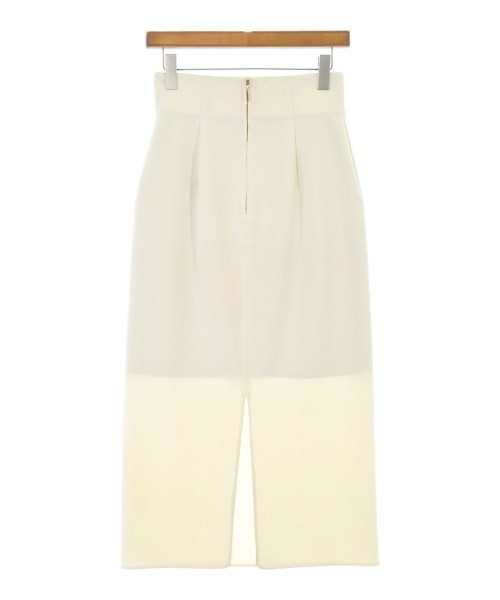 NOBLE（ノーブル）ロング・マキシ丈スカート 白 サイズ:36(S位) レディース/2200647825013