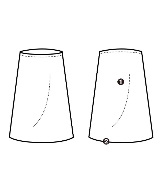 NOBLE（ノーブル）ロング・マキシ丈スカート 白 サイズ:36(S位) レディース/2200647825013