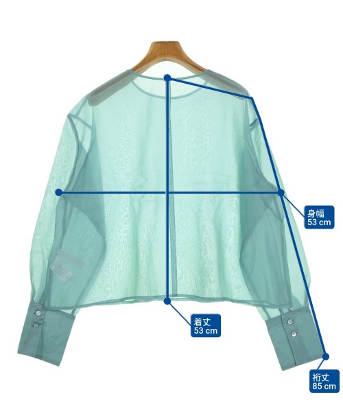 NOBLE（ノーブル）カジュアルシャツ 青 サイズ:F レディース/2200646990026