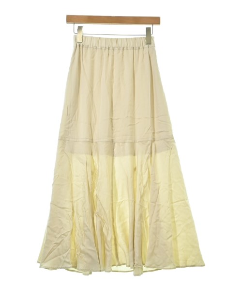 NOBLE（ノーブル）ロング・マキシ丈スカート ベージュ サイズ:36(S位) レディース/2200632683093