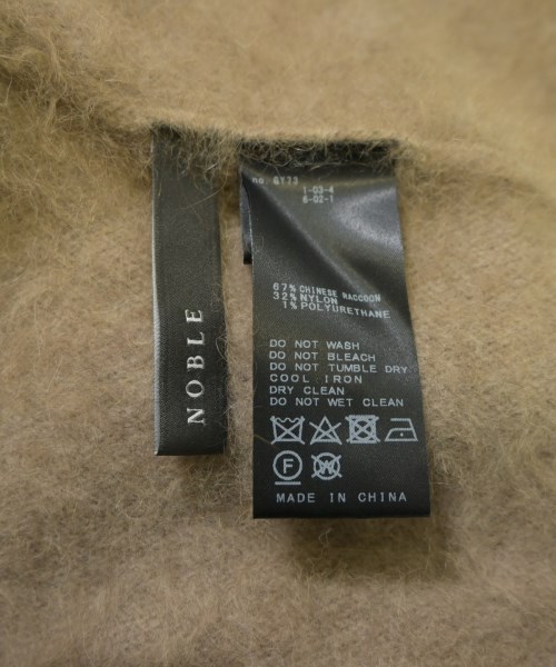 NOBLE（ノーブル）ニット・セーター 茶 サイズ:F レディース/2200640611033