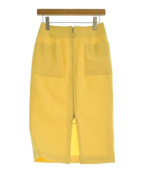 NOBLE(ノーブル)ロング・マキシ丈スカート 黄 サイズ:38(M位)/2200645256109