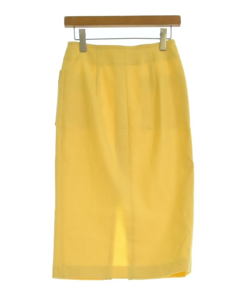 NOBLE（ノーブル）ロング・マキシ丈スカート 黄 サイズ:38(M位) レディース/2200645256109