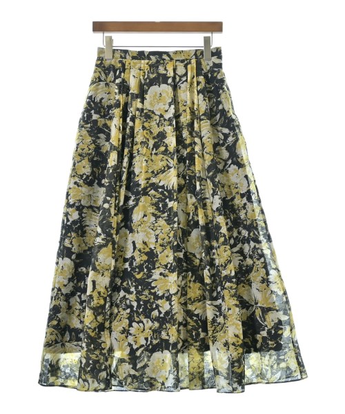 NOBLE(ノーブル)ロング・マキシ丈スカート 黒 サイズ:38(M位)/2200646775036