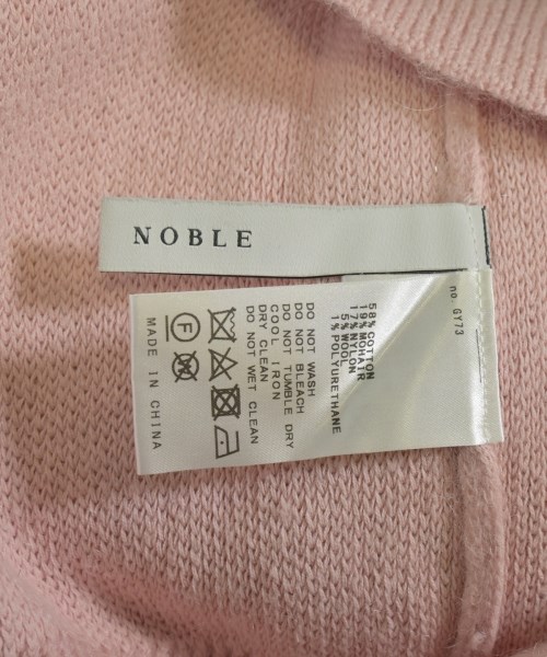 NOBLE（ノーブル）カーディガン ピンク サイズ:F レディース/2200640620011
