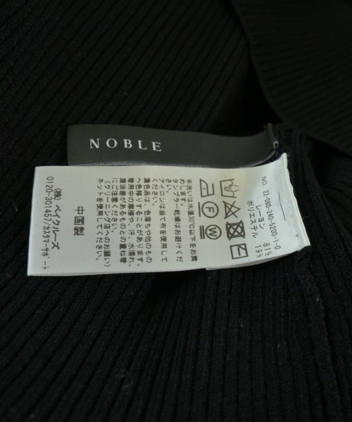 NOBLE（ノーブル）ニット・セーター 黒 サイズ:-(XS位) レディース/2200640620103