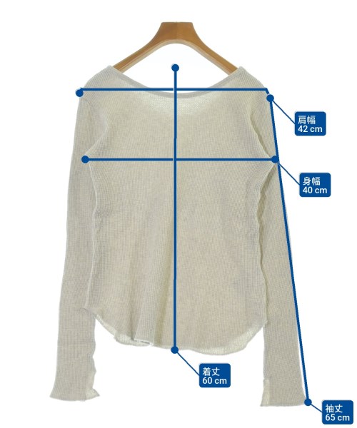 NOBLE（ノーブル）Tシャツ・カットソー ベージュ サイズ:-(M位) レディース/2200640620110