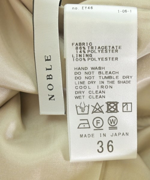 NOBLE（ノーブル）スラックス ゴールド サイズ:36(S位) レディース/2200640620233