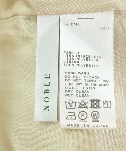 NOBLE（ノーブル）ブラウス ゴールド サイズ:-(M位) レディース/2200640620264