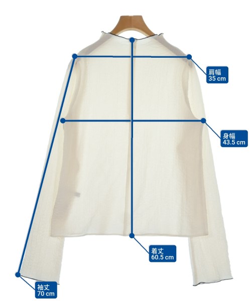 NOBLE（ノーブル）ブラウス 白 サイズ:-(M位) レディース/2200646225050