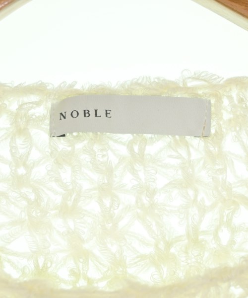 NOBLE（ノーブル）ニット・セーター 白 サイズ:F レディース/2200643034259