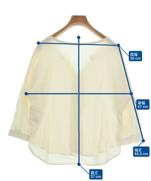 NOBLE（ノーブル）ブラウス 白 サイズ:36(S位) レディース/2200643034709