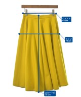 NOBLE（ノーブル）ロング・マキシ丈スカート 黄 サイズ:36(S位) レディース/2200651582049