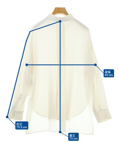NOBLE（ノーブル）カジュアルシャツ 白 サイズ:F レディース/2200648721123