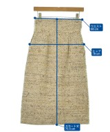 NOBLE（ノーブル）ロング・マキシ丈スカート 白 サイズ:36(S位) レディース/2200645916058