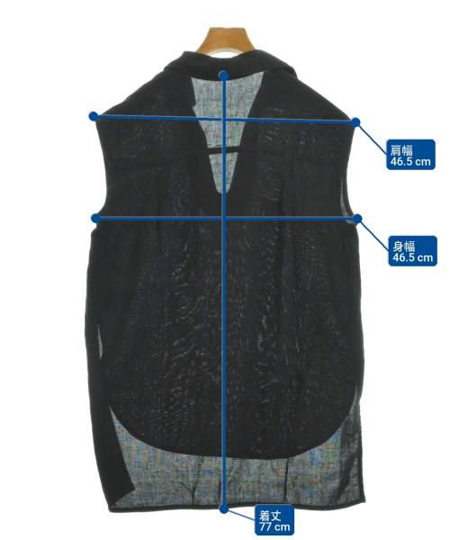 NOBLE（ノーブル）ベスト 黒 サイズ:F レディース/2200648724124