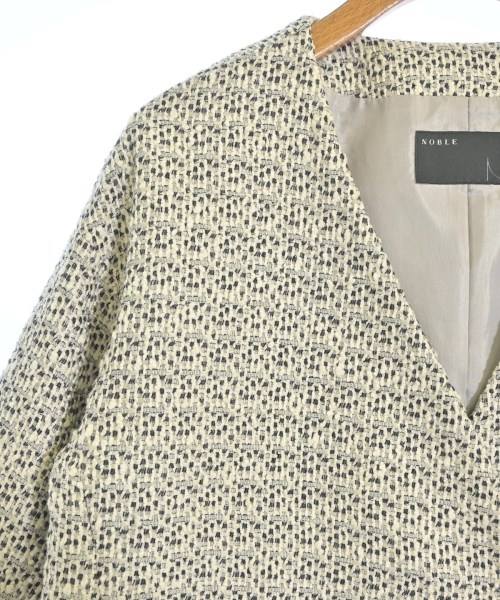 NOBLE（ノーブル）ジャケット 白 サイズ:36(S位) レディース/2200651759311