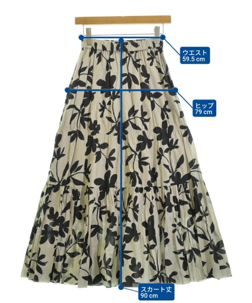 NOBLE（ノーブル）ロング・マキシ丈スカート グレー サイズ:-(XS位) レディース/2200648285021