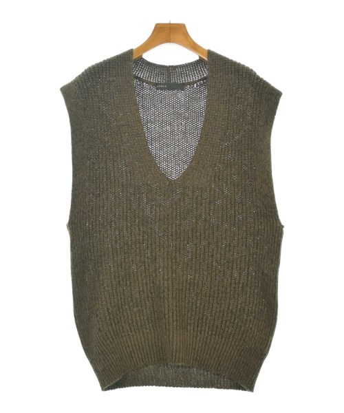 NOBLE(ノーブル)ベスト 茶 サイズ:F/2200652785012