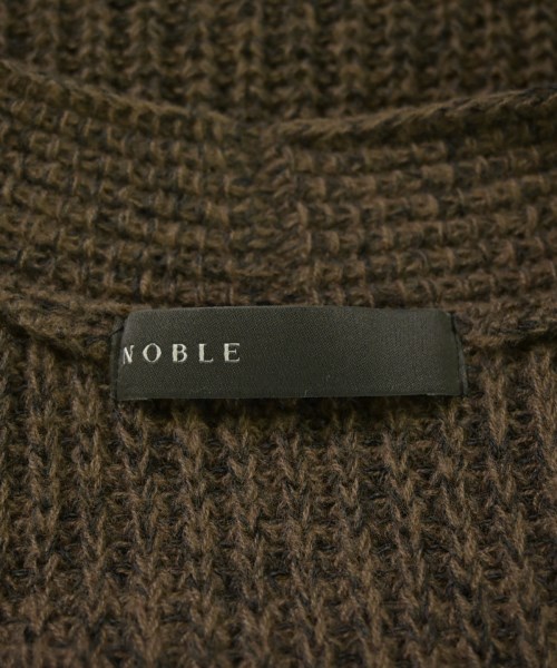 NOBLE（ノーブル）ベスト 茶 サイズ:F レディース/2200652785012