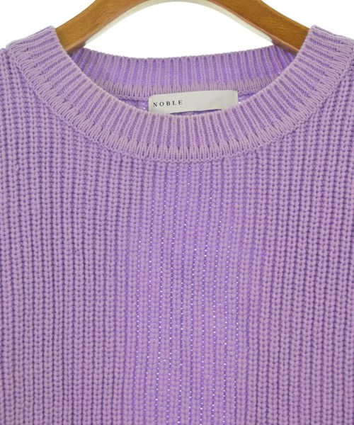 NOBLE（ノーブル）ニット・セーター 紫 サイズ:-(L位) レディース/2200641220036