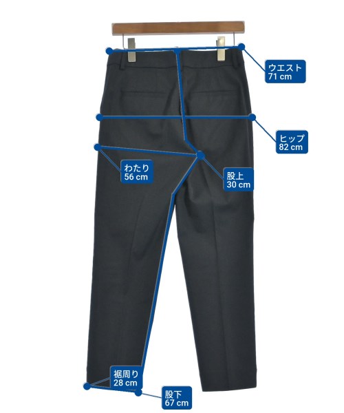 NOBLE（ノーブル）スラックス 黒 サイズ:38(M位) レディース/2200643228047