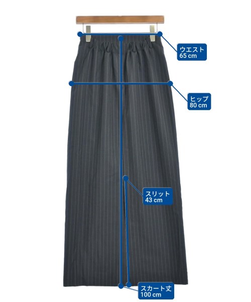 NOBLE（ノーブル）ロング・マキシ丈スカート 黒 サイズ:-(M位) レディース/2200643228108