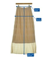 NOBLE（ノーブル）ロング・マキシ丈スカート ベージュ サイズ:F レディース/2200648443025