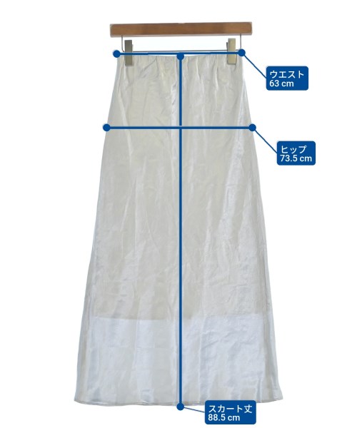 NOBLE（ノーブル）ロング・マキシ丈スカート グレー サイズ:-(S位) レディース/2200648181026