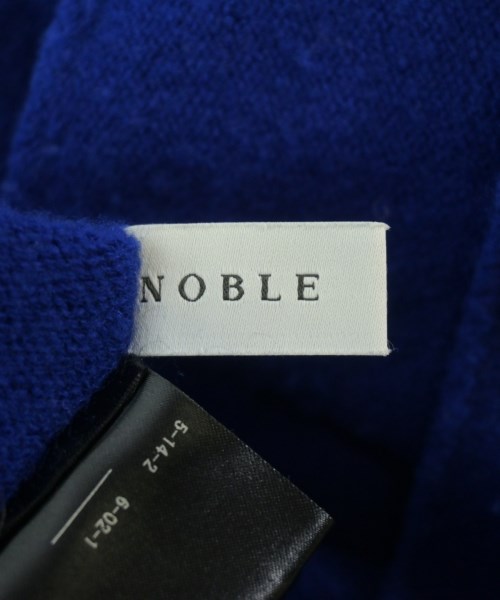 NOBLE（ノーブル）ニット・セーター 青 サイズ:F レディース/2200648250012
