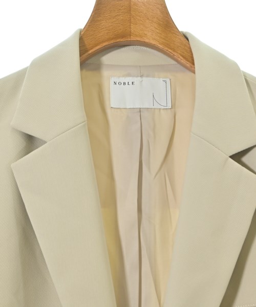 NOBLE（ノーブル）テーラードジャケット ベージュ サイズ:38(M位) レディース/2200644932028