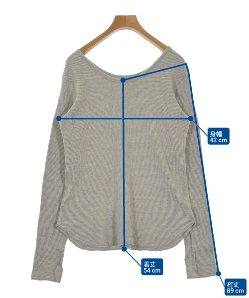 NOBLE（ノーブル）Tシャツ・カットソー グレー サイズ:-(M位) レディース/2200646644028
