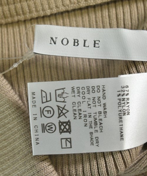 NOBLE（ノーブル）ロング・マキシ丈スカート ベージュ サイズ:F レディース/2200648065142