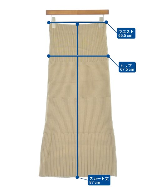 NOBLE（ノーブル）ロング・マキシ丈スカート ベージュ サイズ:F レディース/2200648065142