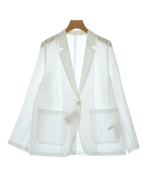 NOBLE(ノーブル)カジュアルジャケット 白 サイズ:36(S位)/2200648790082
