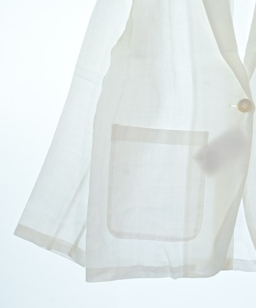 NOBLE（ノーブル）カジュアルジャケット 白 サイズ:36(S位) レディース/2200648790082