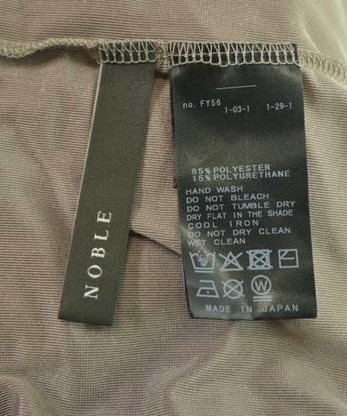 NOBLE（ノーブル）Tシャツ・カットソー 茶 サイズ:F レディース/2200653139074