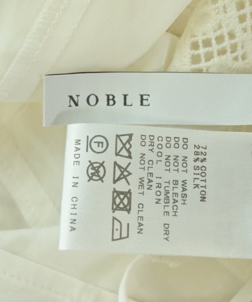 NOBLE（ノーブル）ブラウス 白 サイズ:-(M位) レディース/2200700666218