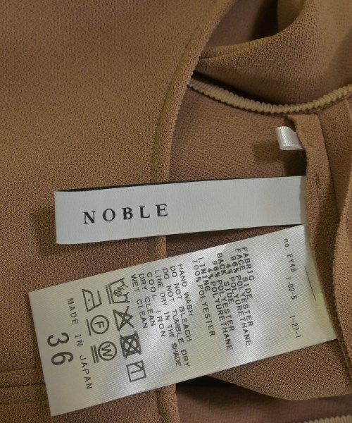 NOBLE（ノーブル）ワンピース 茶 サイズ:36(S位) レディース/2200699319027