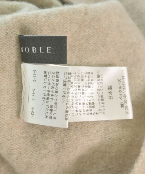 NOBLE（ノーブル）ニット・セーター ベージュ サイズ:F レディース/2200699602075