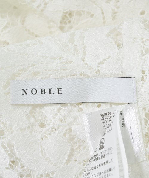 NOBLE（ノーブル）ブラウス 白 サイズ:F レディース/2200700951093