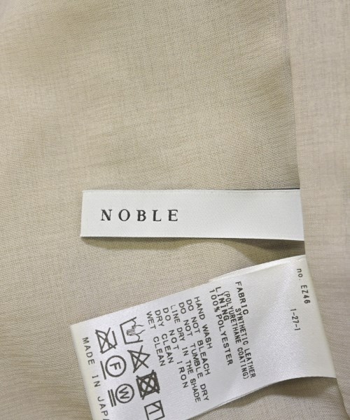 NOBLE（ノーブル）カジュアルシャツ ベージュ サイズ:F レディース/2200699884082